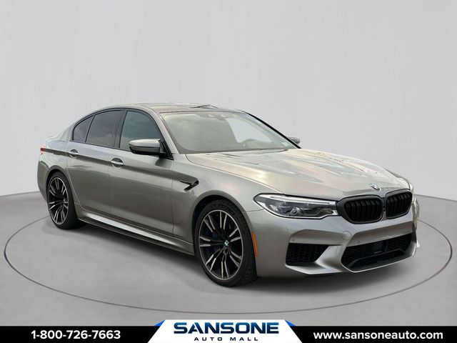 Gray Metallic 2018 BMW M5 AWD Sedan All-Wheel Drive 8-Speed Automatic