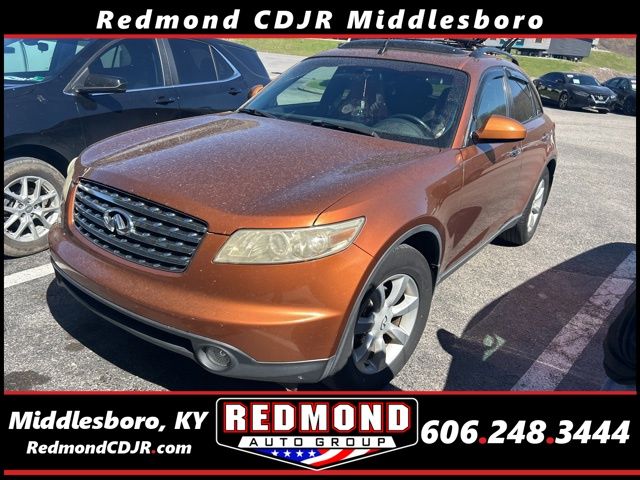 Red (Liquid Copper) 2004 INFINITI FX35 RWD SUV / Crossover Rear-Wheel Drive 5-Speed Automatic Overdrive