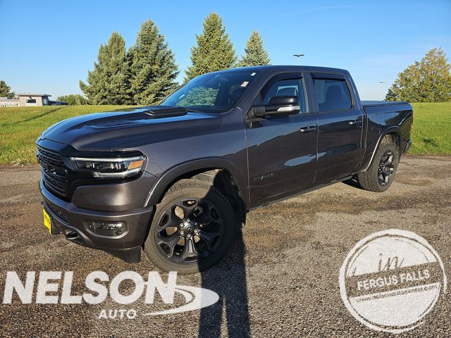 Gray (Granite Crystal Metallic Clearcoat) 2021 RAM 1500 Pickup Truck Four-Wheel Drive 8-Speed Automatic