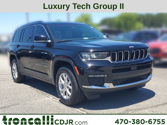 Diamond Black 2023 Jeep Grand Cherokee L SUV / Crossover Four-Wheel Drive 8-Speed Automatic