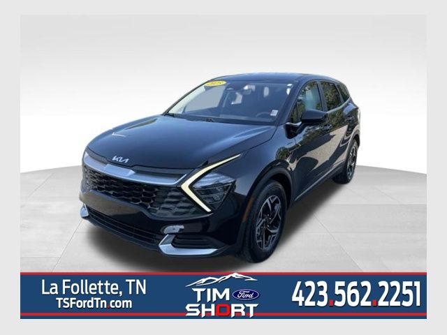 Ebony Black 2025 Kia Sportage SUV / Crossover Front-Wheel Drive 8-Speed Automatic