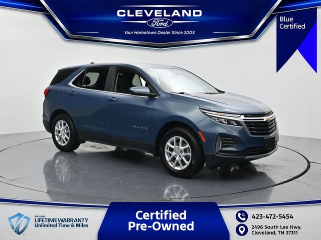 Lakeshore Blue Metallic 2024 Chevrolet Equinox SUV / Crossover Four-Wheel Drive 6-Speed Automatic Overdrive
