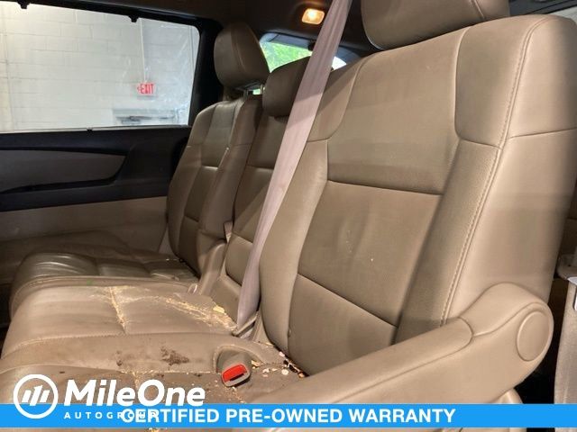 Red 2017 Honda Odyssey EX-L FWD Minivan Front-Wheel Drive 6-Speed Automatic