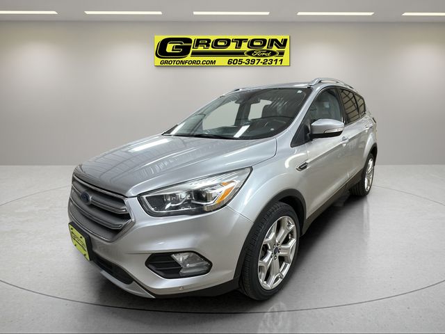 Ingot Silver 2017 Ford Escape Titanium AWD SUV / Crossover All-Wheel Drive 6-Speed Automatic