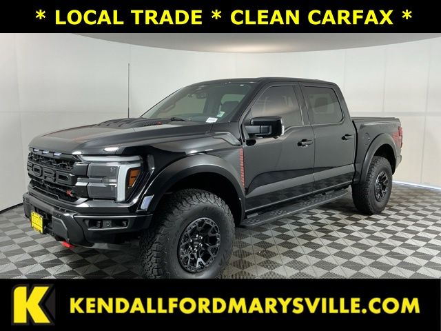 Black Metallic 2025 Ford F-150 Pickup Truck Four-Wheel Drive Automatic