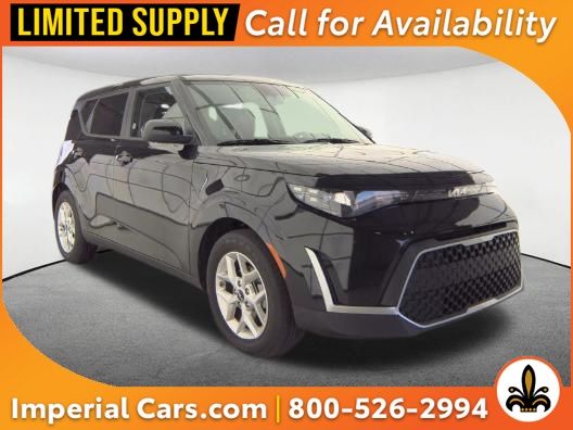 Fusion Black 2025 Kia Soul LX FWD SUV / Crossover Front-Wheel Drive Continuously Variable Transmission