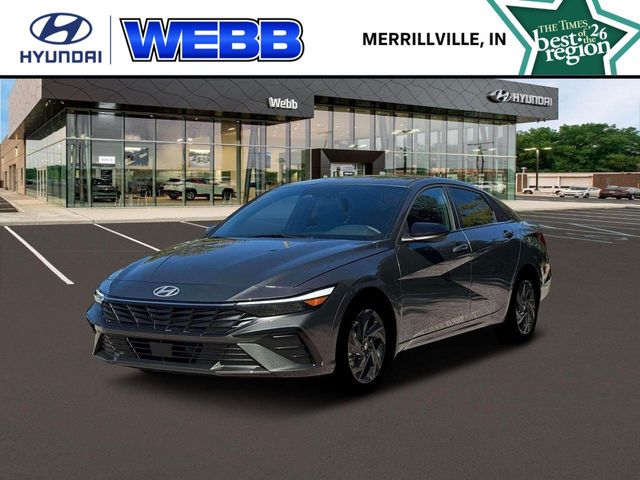 Amazon Gray 2026 Hyundai Elantra Sedan Front-Wheel Drive Continuously Variable Transmission