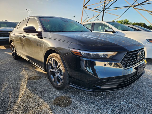 2025 Honda Accord Hybrid EX-L Black at Classic Honda Galveston