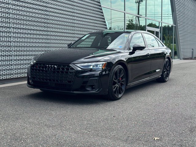 Sebring Black Crystal Effect 2027 Audi S8 Sedan All-Wheel Drive 8-Speed Automatic