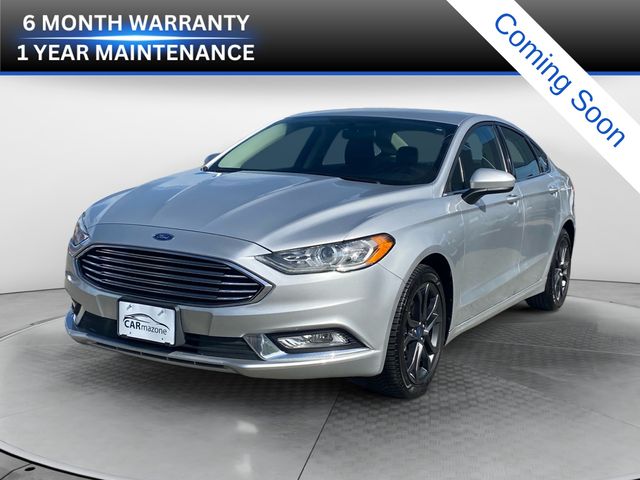Ingot Silver 2018 Ford Fusion Sedan Front-Wheel Drive 6-Speed Automatic