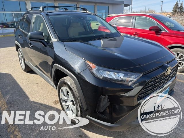 Midnight Black Metallic 2021 Toyota RAV4 LE FWD SUV / Crossover Front-Wheel Drive 8-Speed Automatic