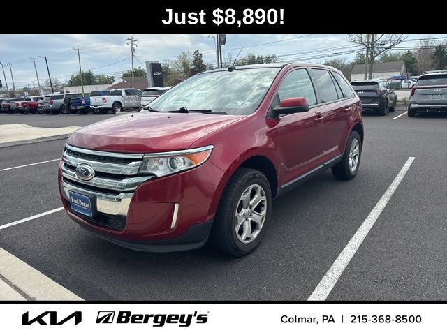 Ruby Red Metallic 2013 Ford Edge SEL AWD SUV / Crossover All-Wheel Drive 6-Speed Automatic