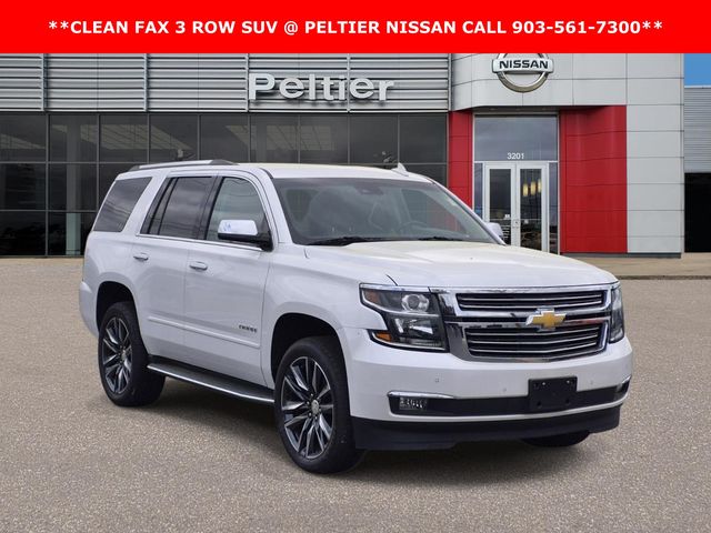 White (Iridescent Pearl Tricoat) 2019 Chevrolet Tahoe Premier RWD SUV / Crossover 4X2 6-Speed Automatic Overdrive