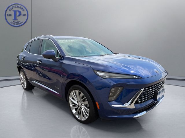 Calypso Blue Metallic 2024 Buick Envision Avenir AWD SUV / Crossover All-Wheel Drive 9-Speed Automatic