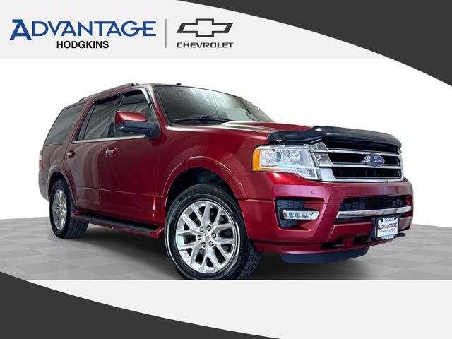 Ruby Red Metallic Tinted Clearcoat 2017 Ford Expedition SUV / Crossover Four-Wheel Drive Automatic