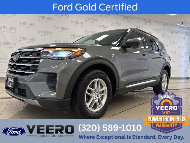Gray Metallic 2025 Ford Explorer SUV / Crossover All-Wheel Drive Automatic