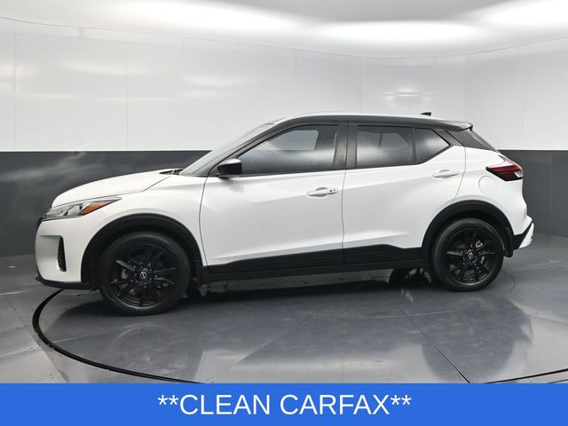 2023 Nissan Kicks SV White at Parkway Family Mazda