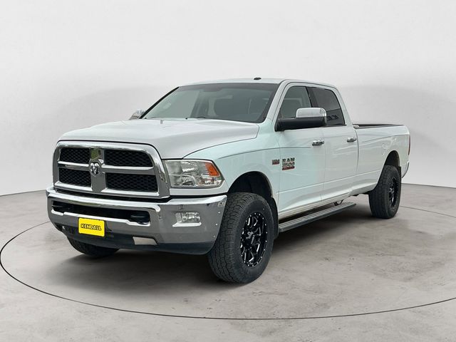 Bright White Clearcoat 2014 RAM 3500 SLT Crew Cab LB 4WD Pickup Truck Four-Wheel Drive 6-Speed Automatic