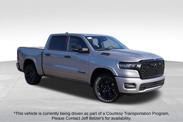 Billet Silver Metallic Clearcoat 2026 RAM 1500 Pickup Truck Four-Wheel Drive 8-Speed Automatic