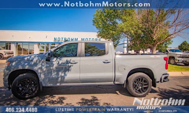 Slate Gray Metallic 2024 Chevrolet Silverado 1500 Pickup Truck Four-Wheel Drive Automatic