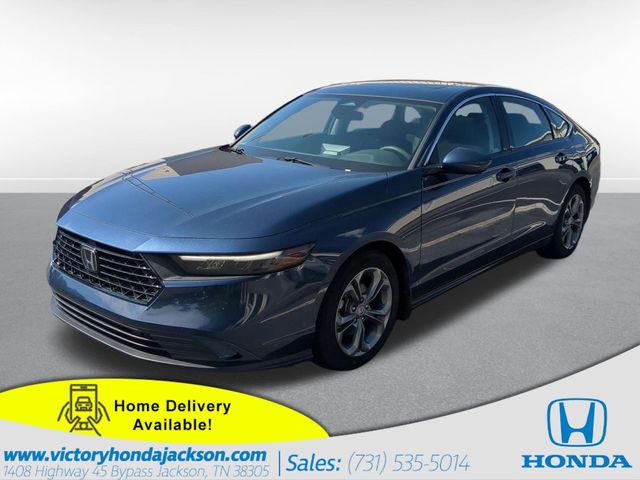 Meteorite Gray Metallic 2023 Honda Accord Sedan Front-Wheel Drive Continuously Variable Transmission