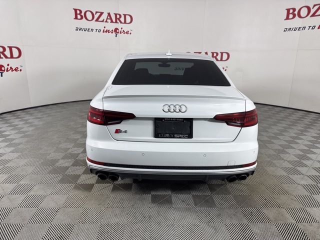 2018 Glacier White Metallic Audi S4 3.0T Premium Plus quattro Sedan