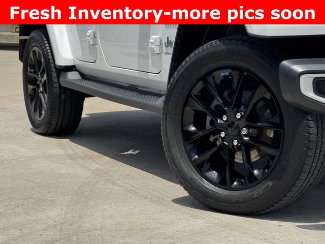 2023 Jeep Wrangler Sahara 4xe White at Emmons Autoplex