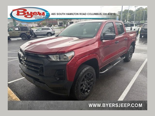 Radiant Red Tintcoat 2025 Chevrolet Colorado Pickup Truck Four-Wheel Drive 8-Speed Automatic