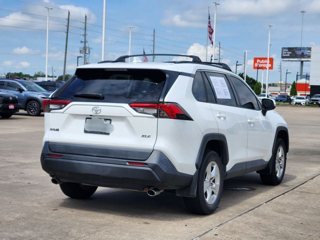 2021 Toyota RAV4 XLE White at Toyota of Victoria