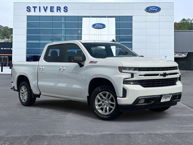 Summit White 2020 Chevrolet Silverado 1500 RST Crew Cab 4WD Pickup Truck Four-Wheel Drive 8-Speed Automatic