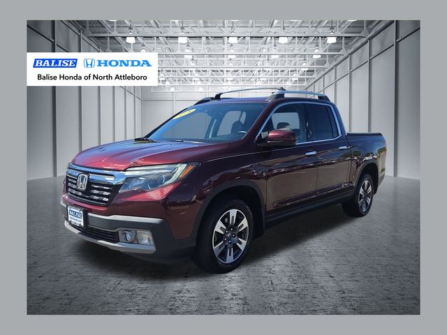 Red (Deep Scarlet Pearl) 2018 Honda Ridgeline Pickup Truck All-Wheel Drive 6-Speed Automatic