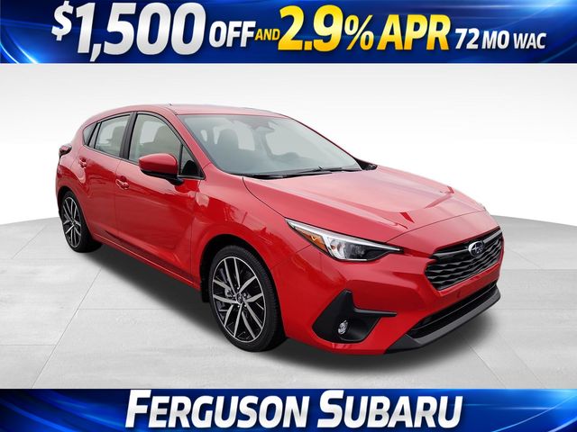 2026 Subaru Impreza Sport AWD Rojo (Pure Red) Vagón Tracción en las cuatro ruedas Transmisión variable continua