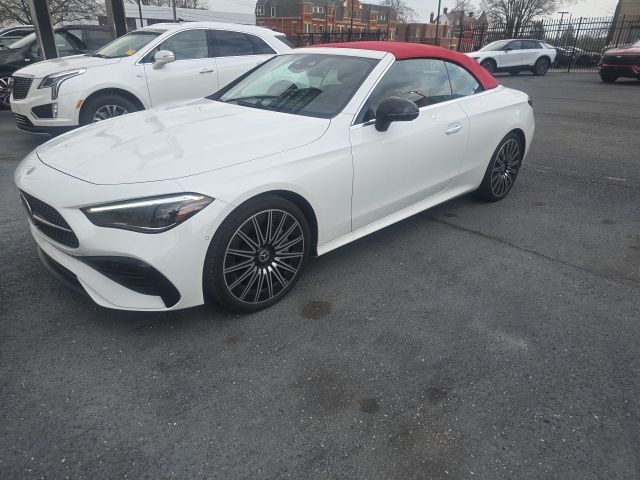 White 2024 Mercedes-Benz CLE 450 4MATIC Convertible All-Wheel Drive 9-Speed Automatic