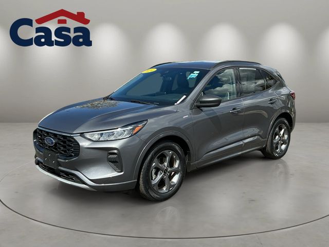 Gray Metallic 2024 Ford Escape SUV / Crossover Front-Wheel Drive 8-Speed Automatic