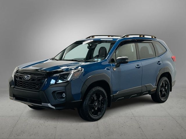 2023 Subaru Forester Wilderness Blue at Rafferty Subaru