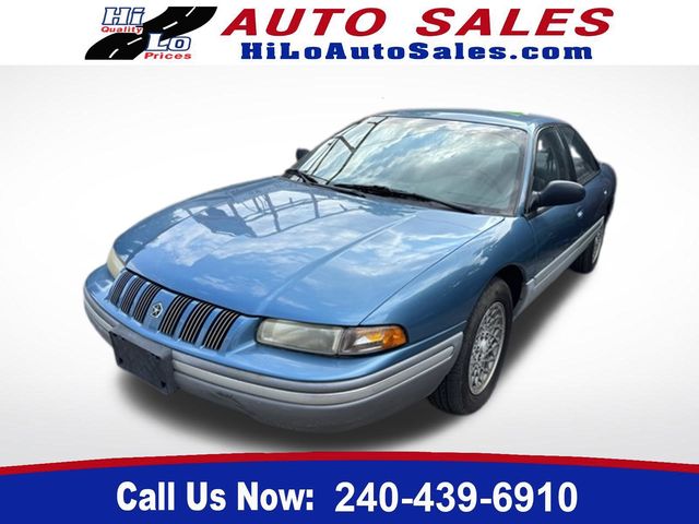 Blue 1993 Chrysler Concorde Sedan Front-Wheel Drive 4-Speed Automatic