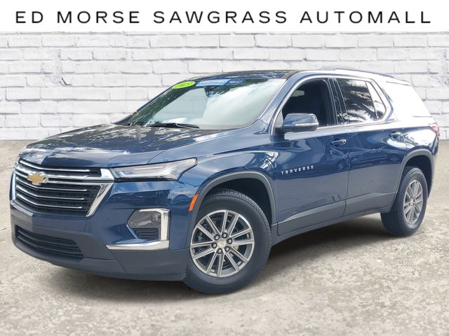 Northsky Blue Metallic 2023 Chevrolet Traverse LT Cloth FWD SUV / Crossover Front-Wheel Drive 9-Speed Automatic