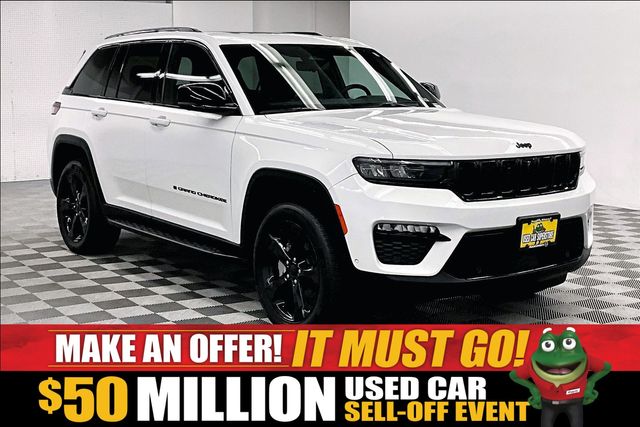 Bright White Clearcoat 2024 Jeep Grand Cherokee SUV / Crossover Four-Wheel Drive 8-Speed Automatic