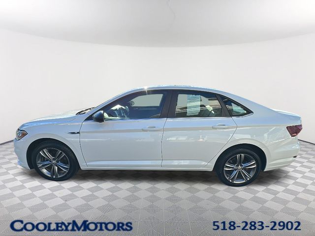 Pure White 2019 Volkswagen Jetta R-Line FWD Sedan Front-Wheel Drive 8-Speed Automatic