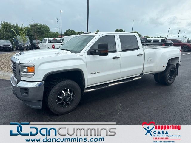 Summit White 2018 GMC Sierra 3500HD Pickup Truck Four-Wheel Drive 6-Speed Automatic