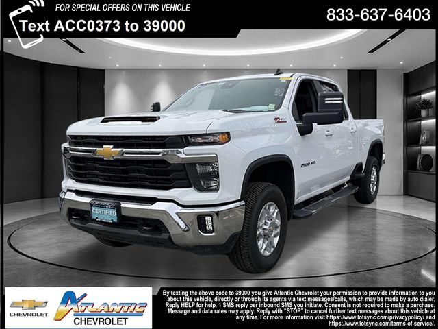 Summit White 2026 Chevrolet Silverado 2500HD LT Crew Cab 4WD Pickup Truck Four-Wheel Drive Automatic