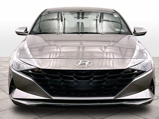 2021 Hyundai Elantra SEL Silver at Phil Fitts Ford
