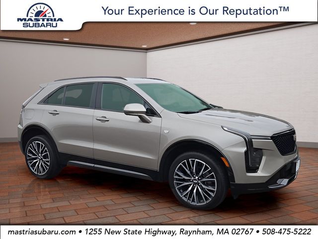 Latte Metallic 2024 Cadillac XT4 SUV / Crossover Four-Wheel Drive 9-Speed Automatic