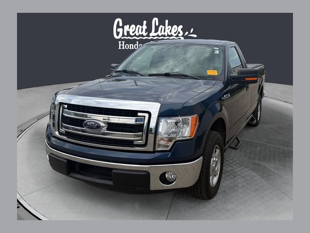 Blue 2014 Ford F-150 Pickup Truck 4X2 6-Speed Automatic