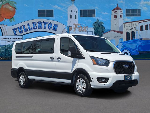 Oxford White 2024 Ford Transit Passenger Van Rear-Wheel Drive