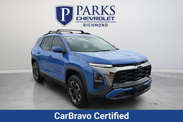 Blue Metallic 2025 Chevrolet Equinox SUV / Crossover Front-Wheel Drive Continuously Variable Transmission
