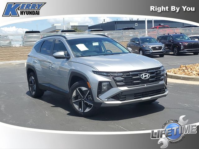 Shimmering Silver 2025 Hyundai Tucson SUV / Crossover All-Wheel Drive 8-Speed Automatic
