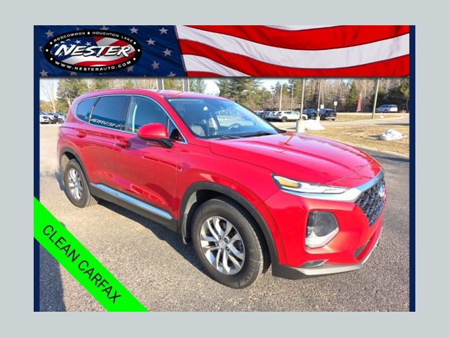 Calypso Red 2020 Hyundai Santa Fe 2.4L SEL FWD SUV / Crossover Front-Wheel Drive 8-Speed Automatic