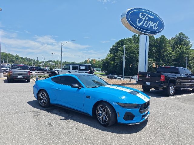 Grabber Blue Metallic 2024 Ford Mustang Coupe Rear-Wheel Drive 6-Speed Manual