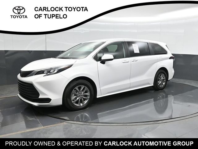 Ice Cap 2026 Toyota Sienna Minivan Front-Wheel Drive Continuously Variable Transmission